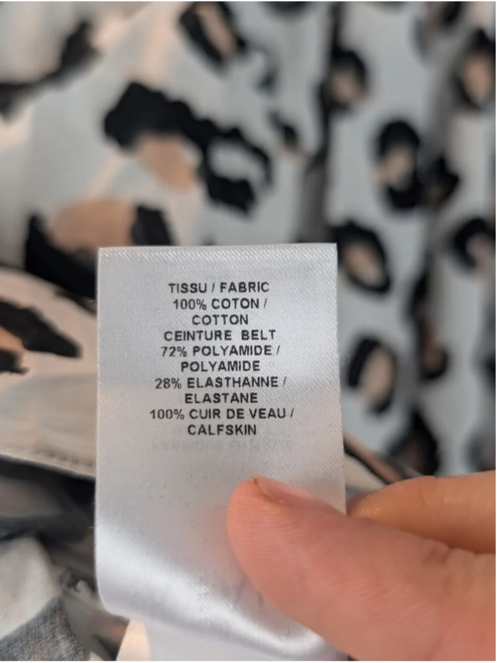 Alaïa White Leopard-Print Circle Skirt